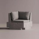 HELIOS CORNER - Gray Plain Gray