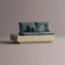 HELIOS LEFT EDGE - Cream Plain Slate