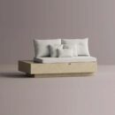 HELIOS LEFT EDGE - Cream Plain White