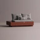 HELIOS LEFT EDGE - Maroon Plain Gray