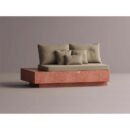 HELIOS LEFT EDGE - Red Plain Beige