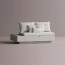 HELIOS LEFT EDGE - White Plain White