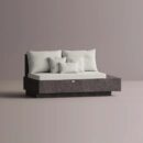 HELIOS RIGHT EDGE - Anthracite Plain White