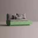 HELIOS RIGHT EDGE - Green Plain Gray