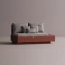 HELIOS RIGHT EDGE - Maroon Plain Gray