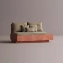 HELIOS RIGHT EDGE - Red Plain Beige