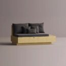 HELIOS RIGHT EDGE - Yellow Plain Anthracite