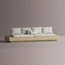 HELIOS SECTIONAL - Cream Plain White