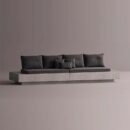 HELIOS SECTIONAL - Gray Plain Anthracite