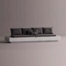 HELIOS SECTIONAL - White Plain Anthracite