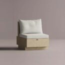 HELIOS SINGLE - Cream Plain White