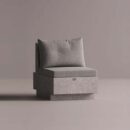 HELIOS SINGLE - Gray Plain Gray