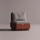 HELIOS SINGLE - Maroon Plain Gray