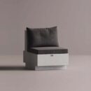 HELIOS SINGLE - White Plain Anthracite