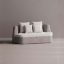 AURA LOVESEAT - Gray Plain White