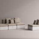 BOLINA SET - White Plain Beige