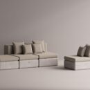 BOLINA SET - Gray Plain Beige
