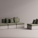 BOLINA SET - Gray Plain Olive