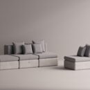 BOLINA SET - Gray Plain Gray
