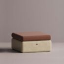 BOLINA BASE/OTTOMAN - Cream Plain Terracotta