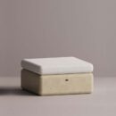 BOLINA BASE/OTTOMAN - Cream Plain White