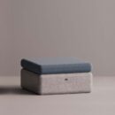 BOLINA BASE/OTTOMAN - Gray Plain Blue