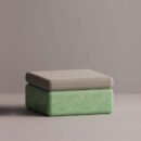 BOLINA BASE/OTTOMAN - Green Plain Beige