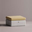 BOLINA BASE/OTTOMAN - White Plain Mustard