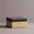 BOLINA BASE/OTTOMAN - Yellow Plain Anthracite