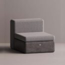 BOLINA SINGLE MODULE - Anthracite Plain Gray