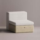 BOLINA SINGLE MODULE - Cream Plain White