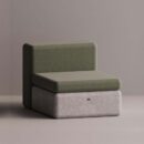 BOLINA SINGLE MODULE - Gray Plain Olive
