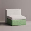 BOLINA SINGLE MODULE - Green Plain White