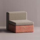 BOLINA SINGLE MODULE - Red Plain Beige