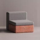 BOLINA SINGLE MODULE - Red Plain Gray