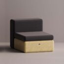 BOLINA SINGLE MODULE - Yellow Plain Anthracite