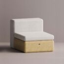 BOLINA SINGLE MODULE - Yellow Plain White