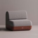 ELEKTRA MODULE - Maroon Plain Gray