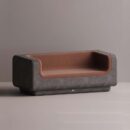 MITHRA SOFA - Anthracite Plain Terracotta
