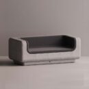 MITHRA SOFA - Gray Plain Anthracite