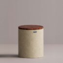 ROUND STOOL - Cream