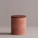 ROUND STOOL - Red