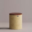 ROUND STOOL - Yellow