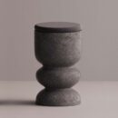 ULGEN STOOL - Anthracite Plain Anthracite