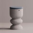ULGEN STOOL - Gray Plain Slate