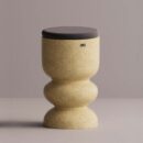 ULGEN STOOL - Yellow Plain Anthracite