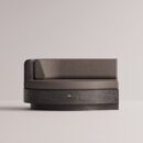 ANGELIA LARGE LEFT EDGE - Anthracite Plain Taupe