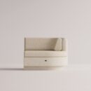 ANGELIA SMALL RIGHT EDGE - Cream Plain Beige