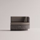 ANGELIA SMALL RIGHT EDGE - Anthracite Plain Taupe