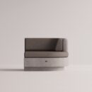 ANGELIA SMALL RIGHT EDGE - Gray Plain Beige